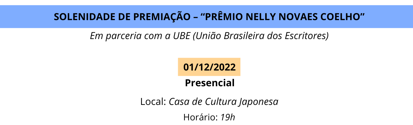 Programação do evento